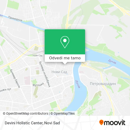 Devini Holistic Center mapa