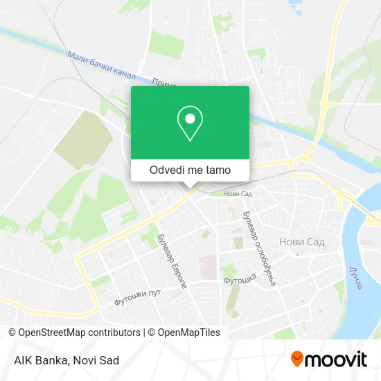 AIK Banka mapa