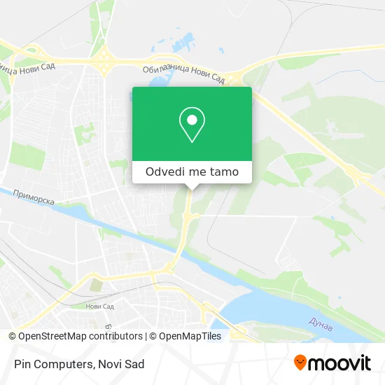 Pin Computers mapa