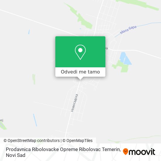 Prodavnica Ribolovacke Opreme Ribolovac Temerin mapa