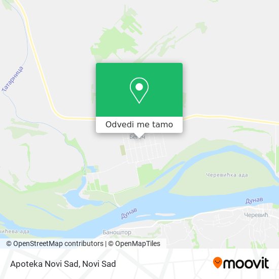 Apoteka Novi Sad mapa