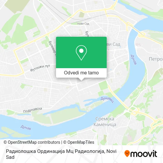 Радиолошка Ординација Мц Радиологија mapa