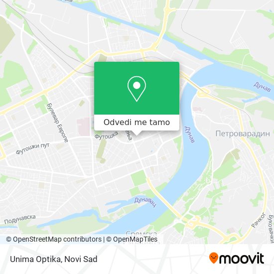 Unima Optika mapa