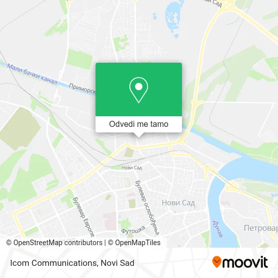 Icom Communications mapa