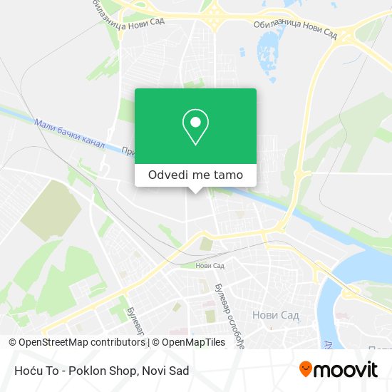 Hoću To - Poklon Shop mapa