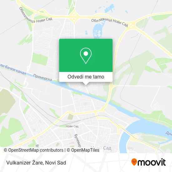 Vulkanizer Žare mapa