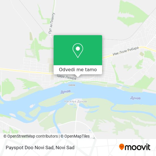 Payspot Doo Novi Sad mapa