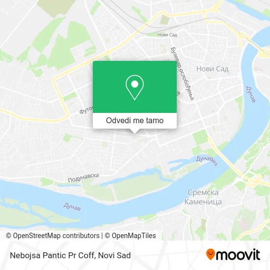 Nebojsa Pantic Pr Coff mapa