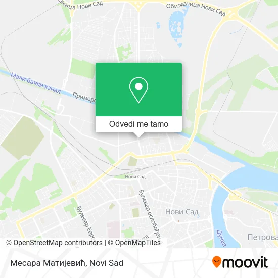 Месара Матијевић mapa
