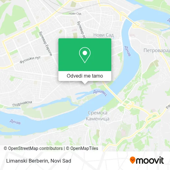 Limanski Berberin mapa