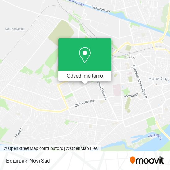 Бошњак mapa