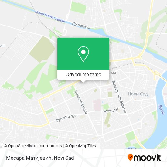 Месара Матијевић mapa