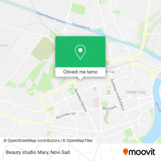 Beauty studio Mary mapa