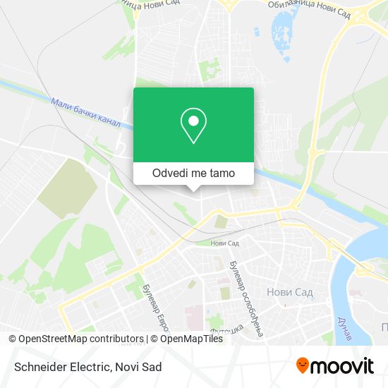 Schneider Electric mapa