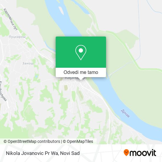 Nikola Jovanovic Pr Wa mapa