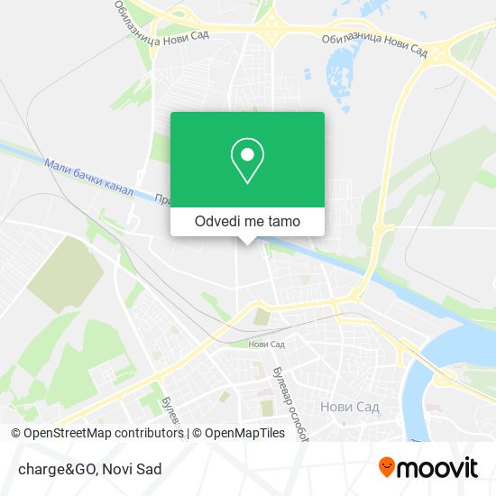 charge&GO mapa