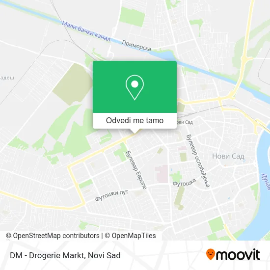 DM - Drogerie Markt mapa