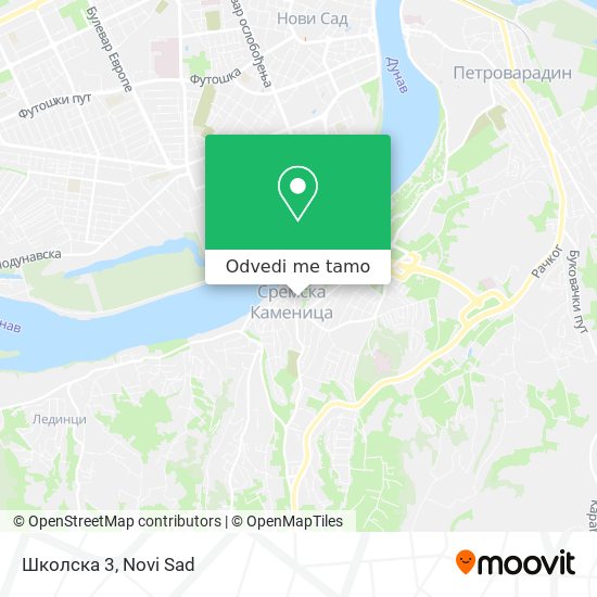 Школска 3 mapa
