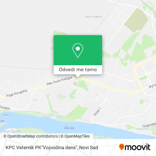 KPC Veternik PK"Vojvodina dens" mapa