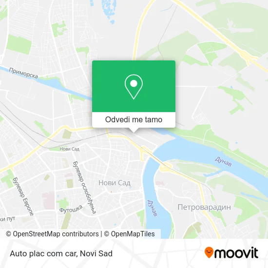 Auto plac com car mapa