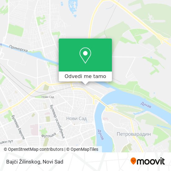 Bajči Žilinskog mapa