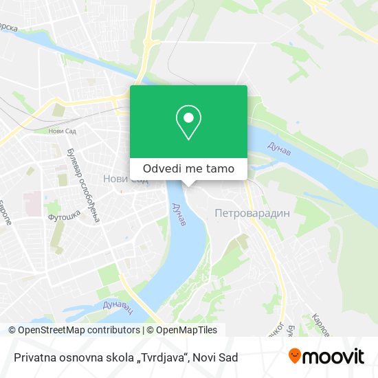 Privatna osnovna skola „Tvrdjava“ mapa