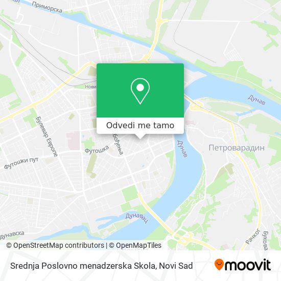 Srednja Poslovno menadzerska Skola mapa