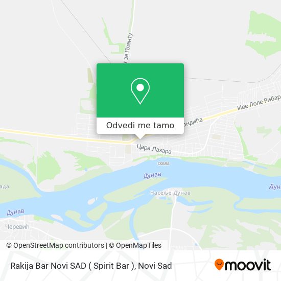 Rakija Bar Novi SAD ( Spirit Bar ) mapa