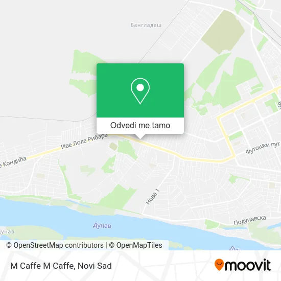 M Caffe M Caffe mapa