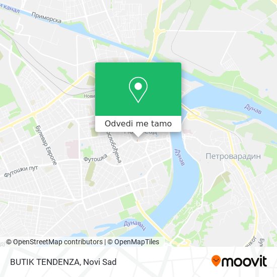 BUTIK TENDENZA mapa