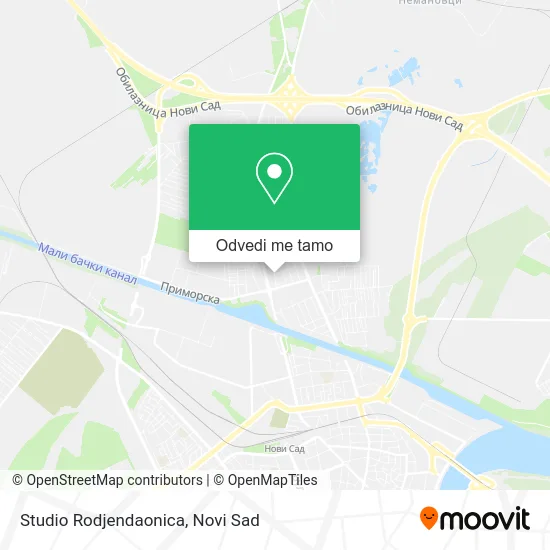 Studio Rodjendaonica mapa