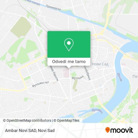 Ambar Novi SAD mapa