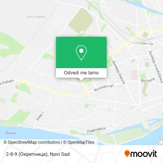 2-8-9 (Окретница) mapa