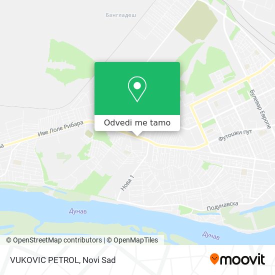 VUKOVIC PETROL mapa