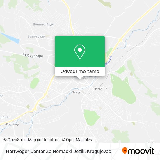 Hartweger Centar Za Nemački Jezik mapa