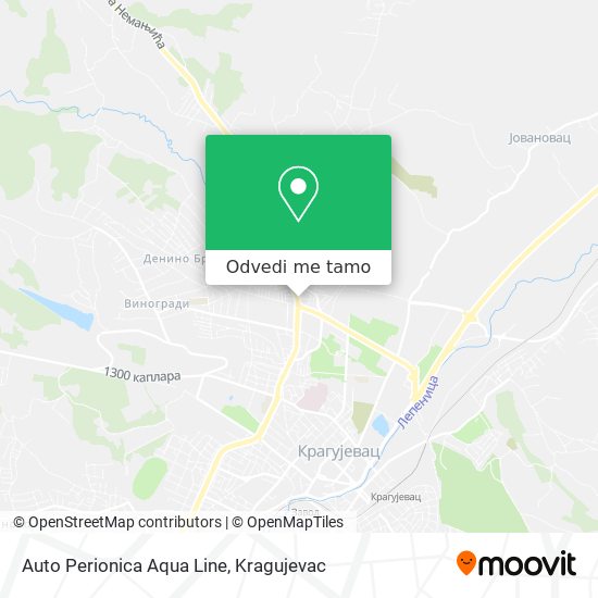 Auto Perionica Aqua Line mapa