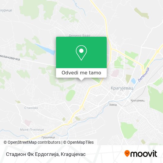 Стадион Фк Ердоглија mapa