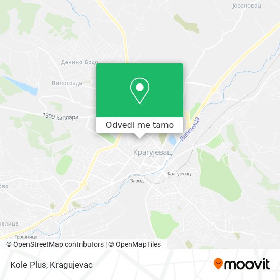 Kole Plus mapa