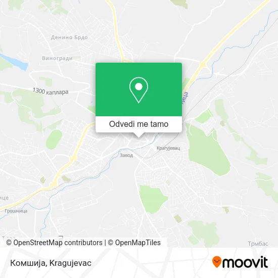 Комшија mapa
