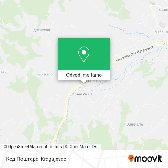 Код Поштара mapa