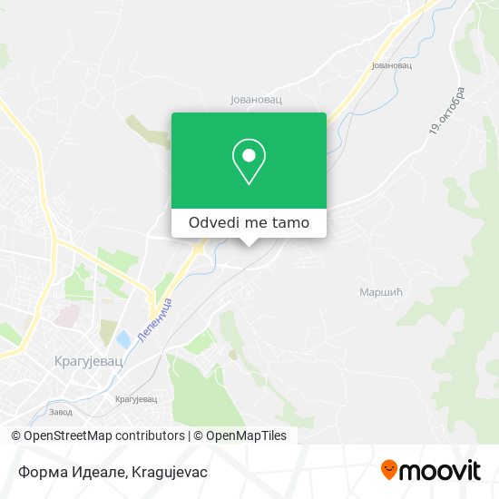 Форма Идеале mapa