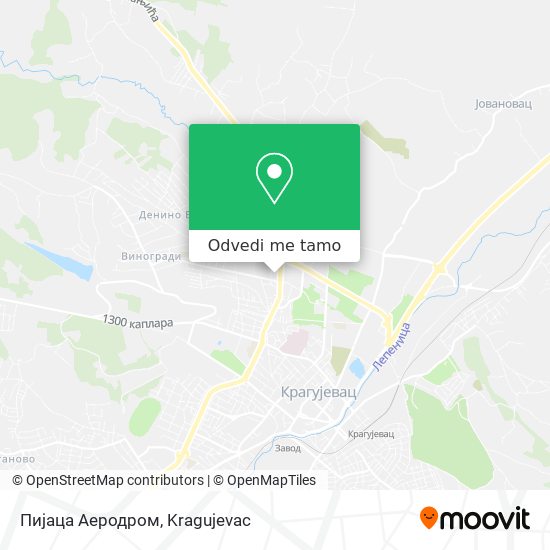 Пијаца Аеродром mapa