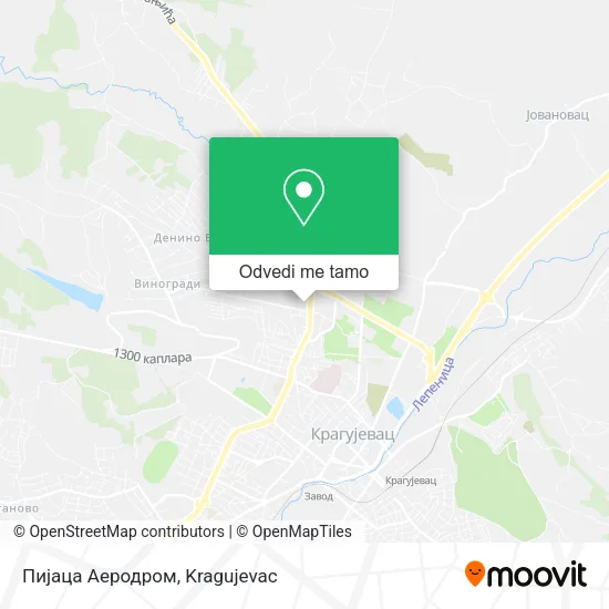 Пијаца Аеродром mapa