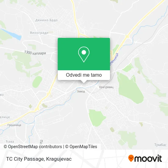 TC City Passage mapa