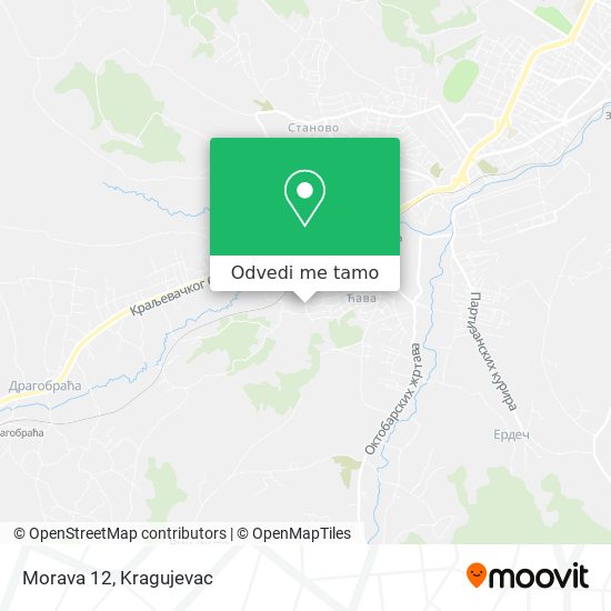 Morava 12 mapa