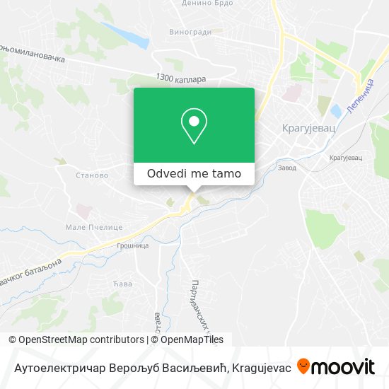 Аутоелектричар Верољуб Васиљевић mapa