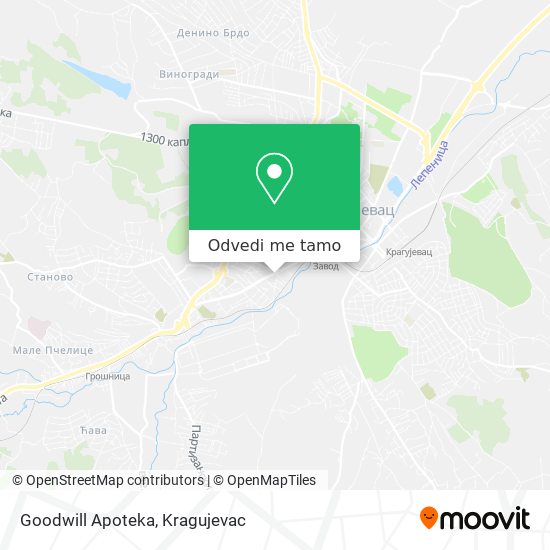 Goodwill Apoteka mapa