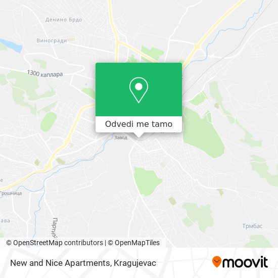 New and Nice Apartments mapa
