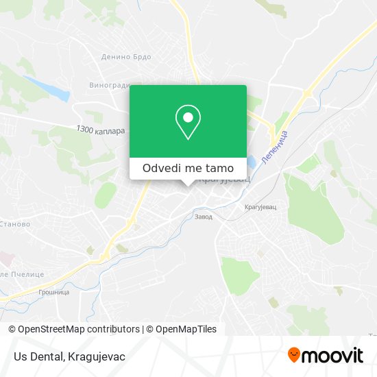 Us Dental mapa