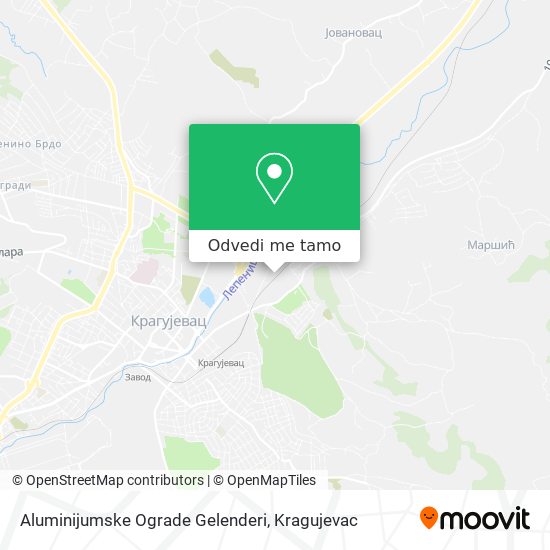 Aluminijumske Ograde Gelenderi mapa